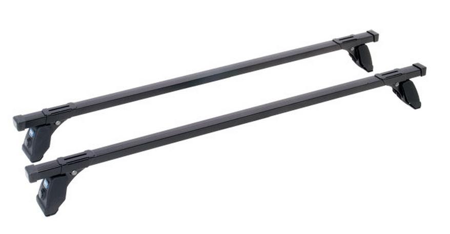 Barre Di Tetto In Acciaio Nero Ford Ranger -2012 (Doppia Cabina)