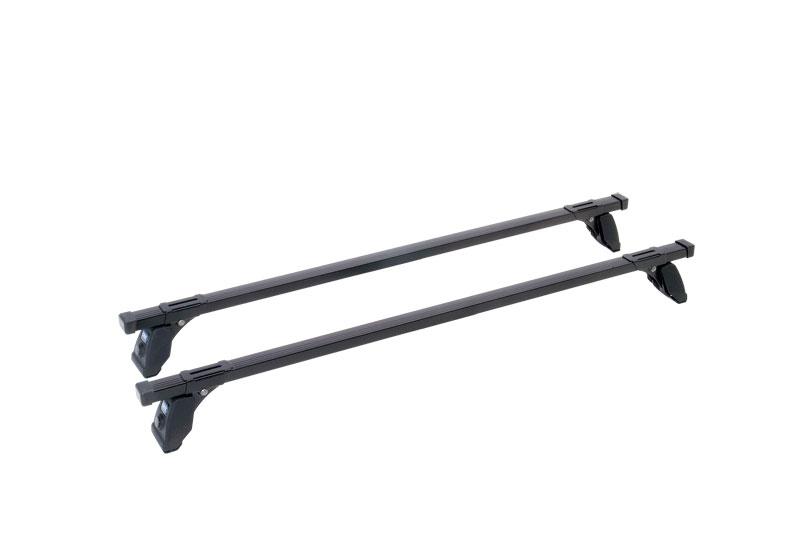 Barre Portapacchi Nere Mitsubishi L200 06-09 (Doppia Cabina)