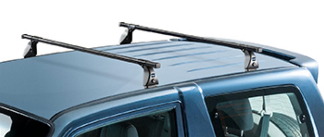 Barre Portapacchi Nere Ford Ranger 2012+ (Doppia Cabina) (La Coppia)