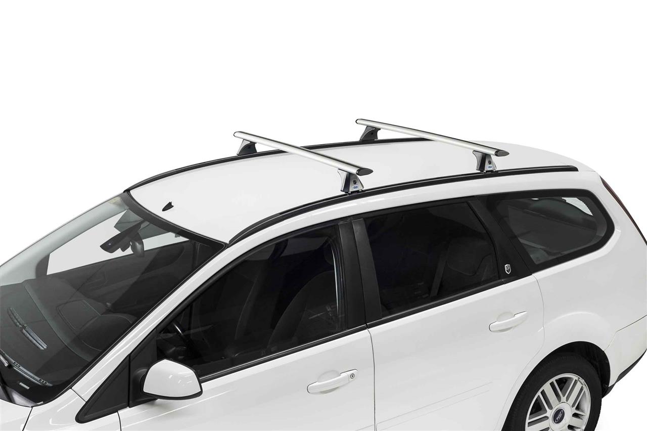 Barre Portapacchi Alluminio Aero Nissan D40 05-14 Doppia Cabina