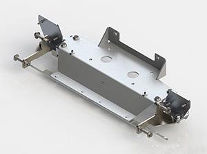 Supporto Hidden Kit Verricello Toyota Hilux 2016+