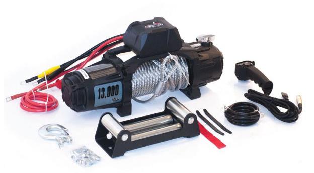 Verricello Elettrico A 12Volt Portata 5900Kg Cavo Acciaio