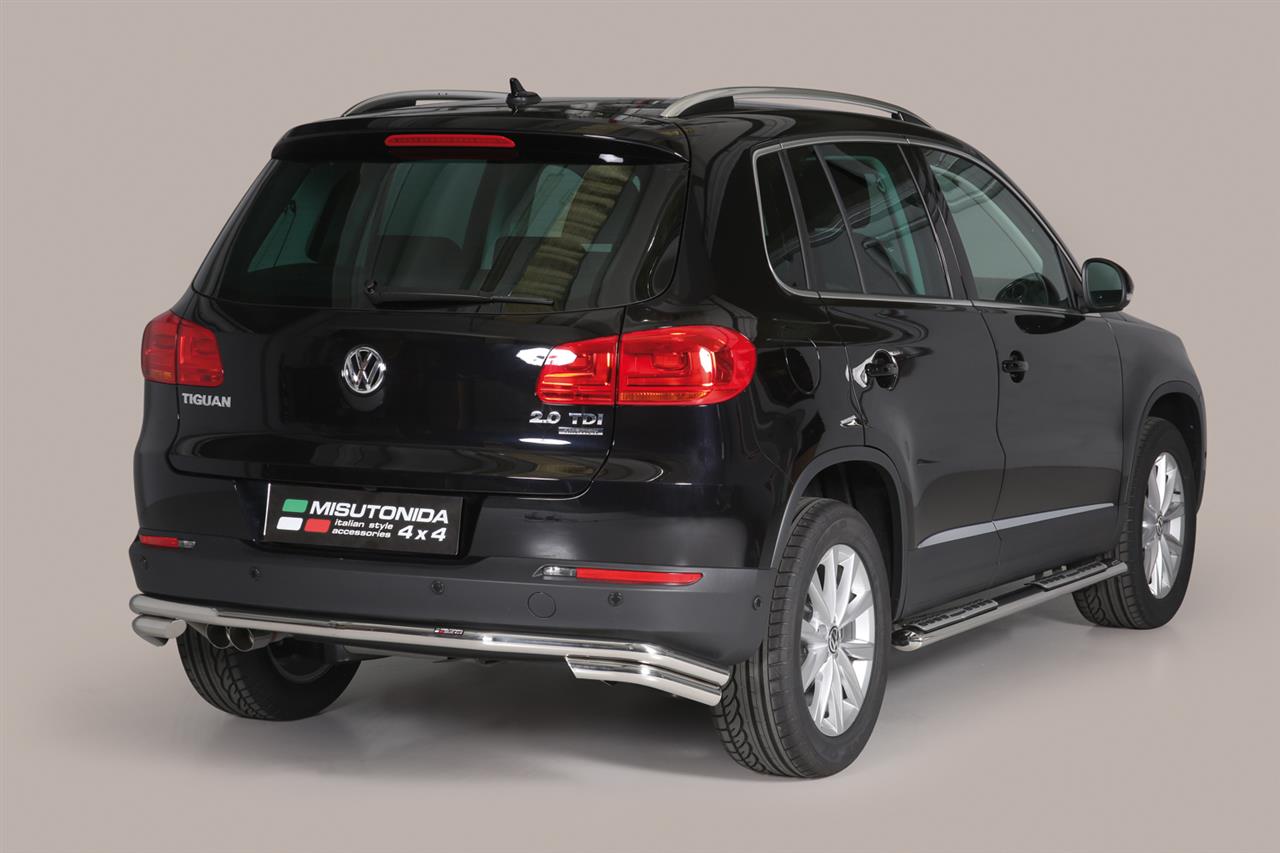 Paraurti Posteriore Doppio Angolo Ø50 Volkswagen Tiguan 2011+