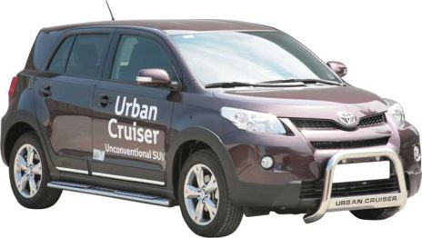 Pedane Laterali Ovali Inox Design Toyota Urban Cruiser 2009+