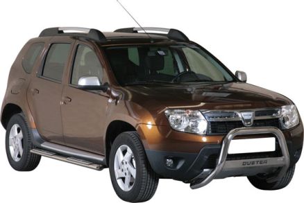 Pedane Laterali Ovali Inox Design Dacia Duster 2010+