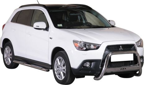 Pedane Laterali Ovali Inox Design Mitsubishi Asx 2010+