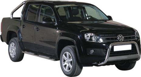 Pedane Laterali Ovali Inox Design Volkswagen Amarok 2010+