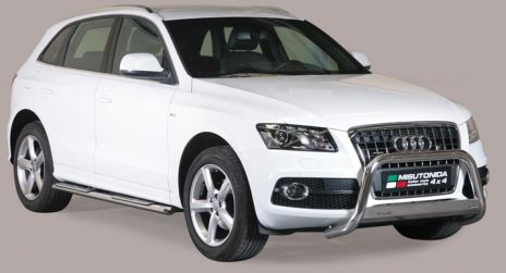 Pedane Laterali Ovali Inox Design Audi Q5 2010+