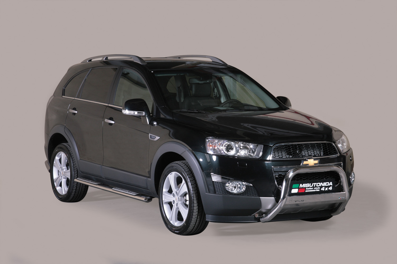 Pedane Laterali Ovali Inox Design Chevrolet Captiva 2011+