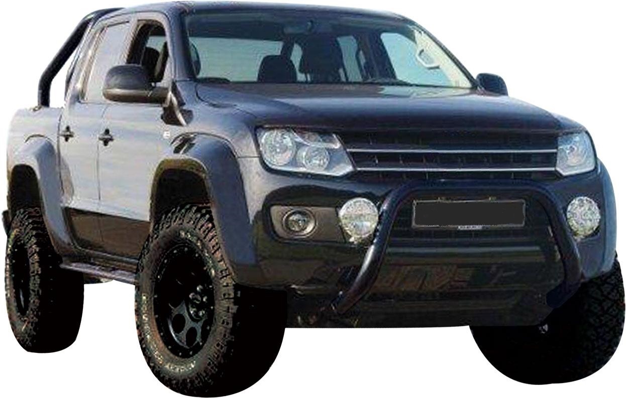 Pedane Laterali Ovali Nere Isuzu D-Max 2012+ Doppia Cab