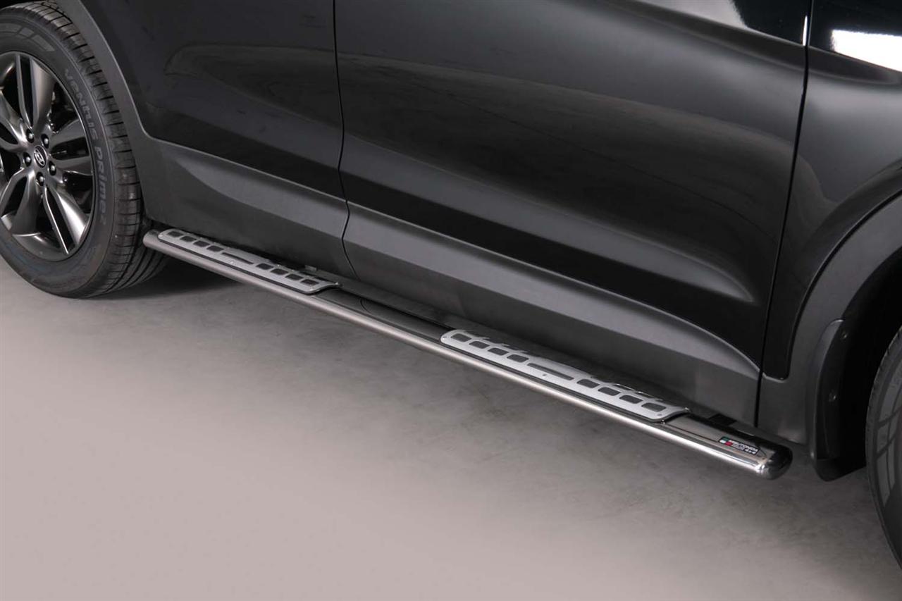 Pedane Laterali Ovali Inox Design Opel Mokka 2012+