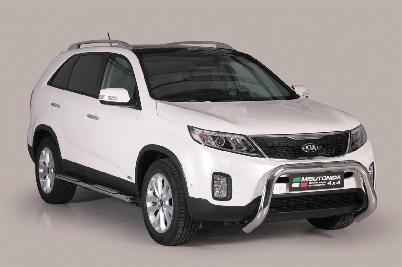 Pedane Laterali Ovali Inox Design Kia Sorento 2013+