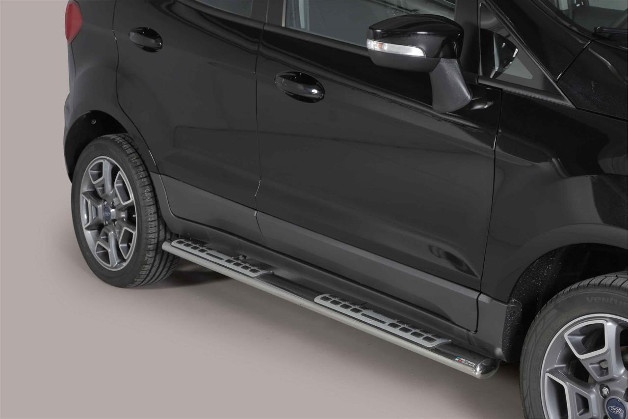 Pedane Laterali Ovali Inox Design Ford Ecosport 2014+