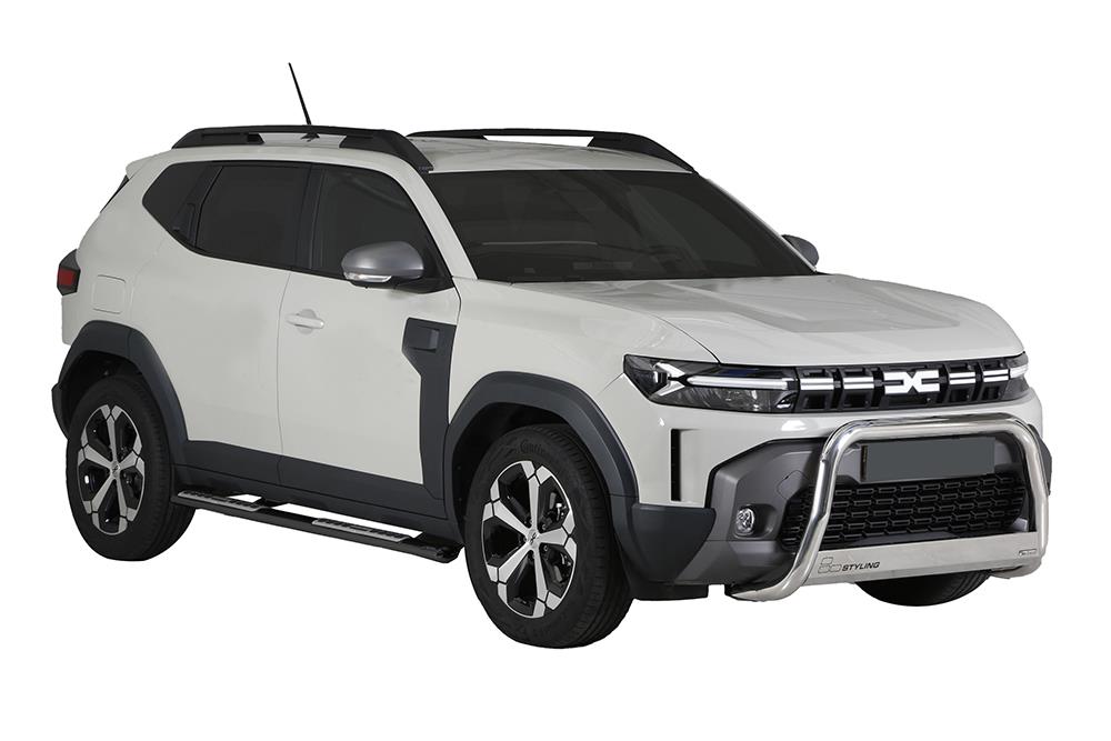 Pedane Laterali Ovali Nero Design Dacia Duster 2024+