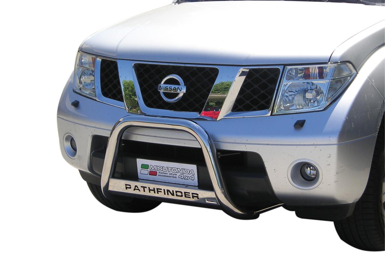 Protezione Anteriore Medium Bar Inox Ø63 Nissan Pathfinder 2005/2011 Ce