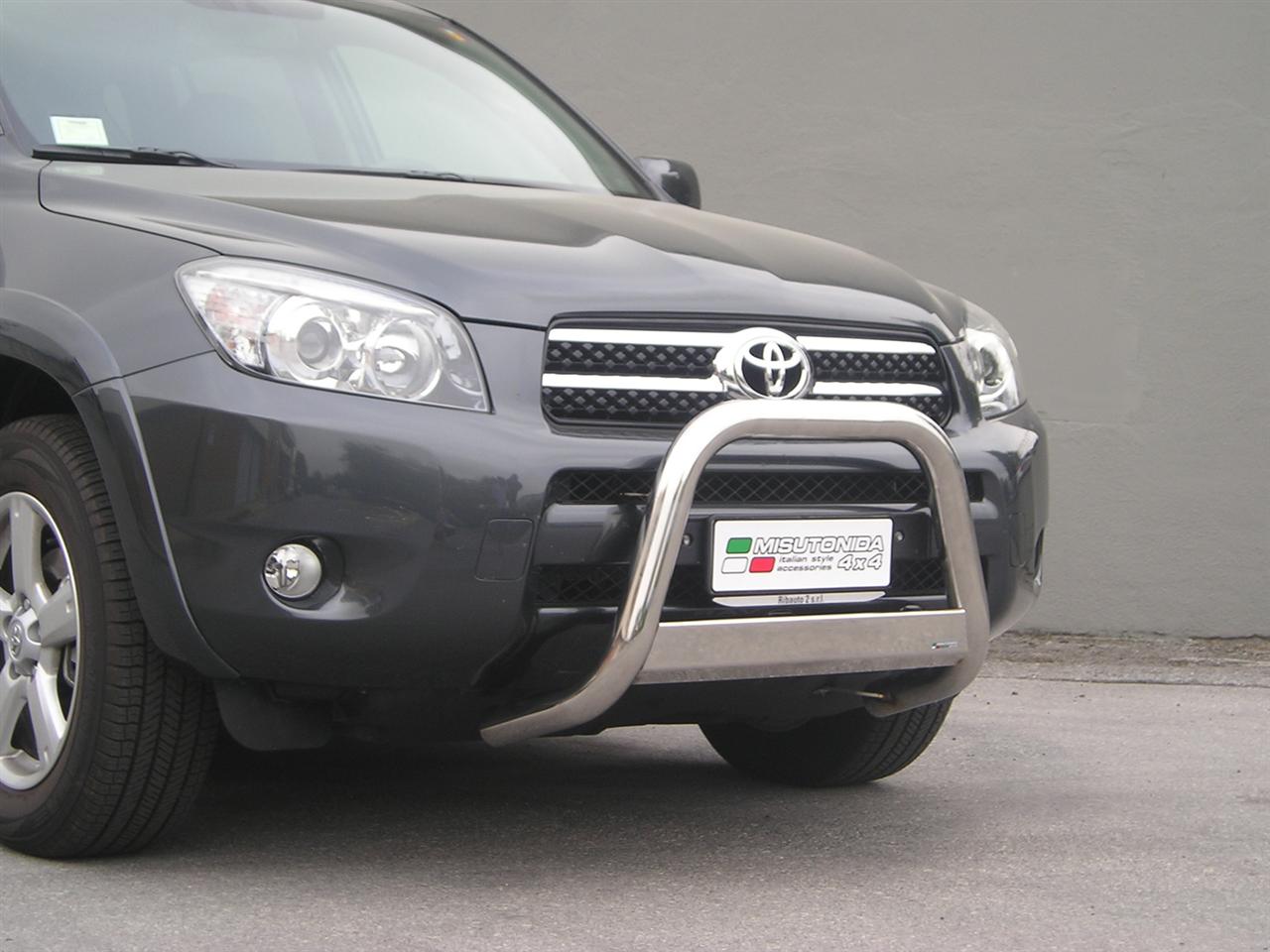Protezione Anteriore Medium Bar Inox Ø63 Toyota Rav4 2006/2009 Ce