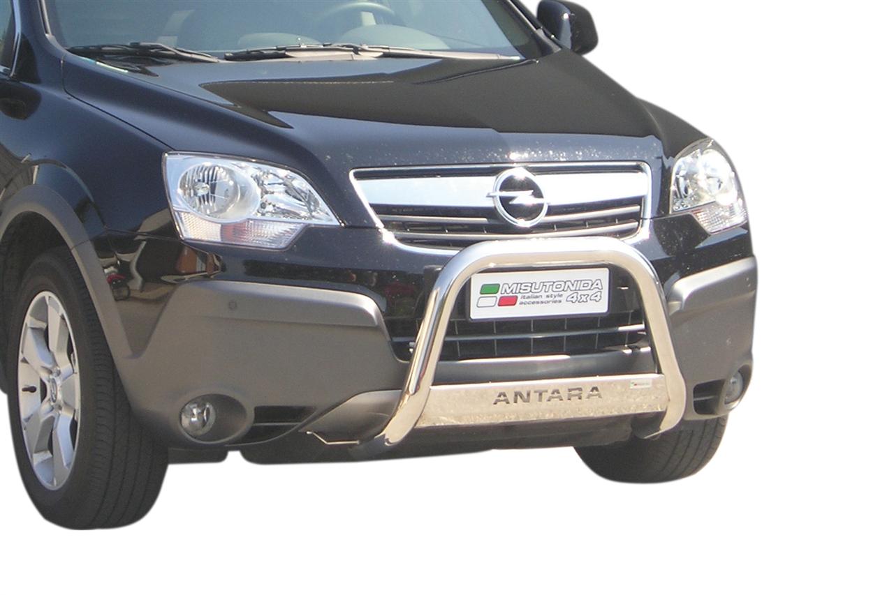 Protezione Anteriore Medium Bar Inox Ø63 Opel Antara 2007/2011 Ce