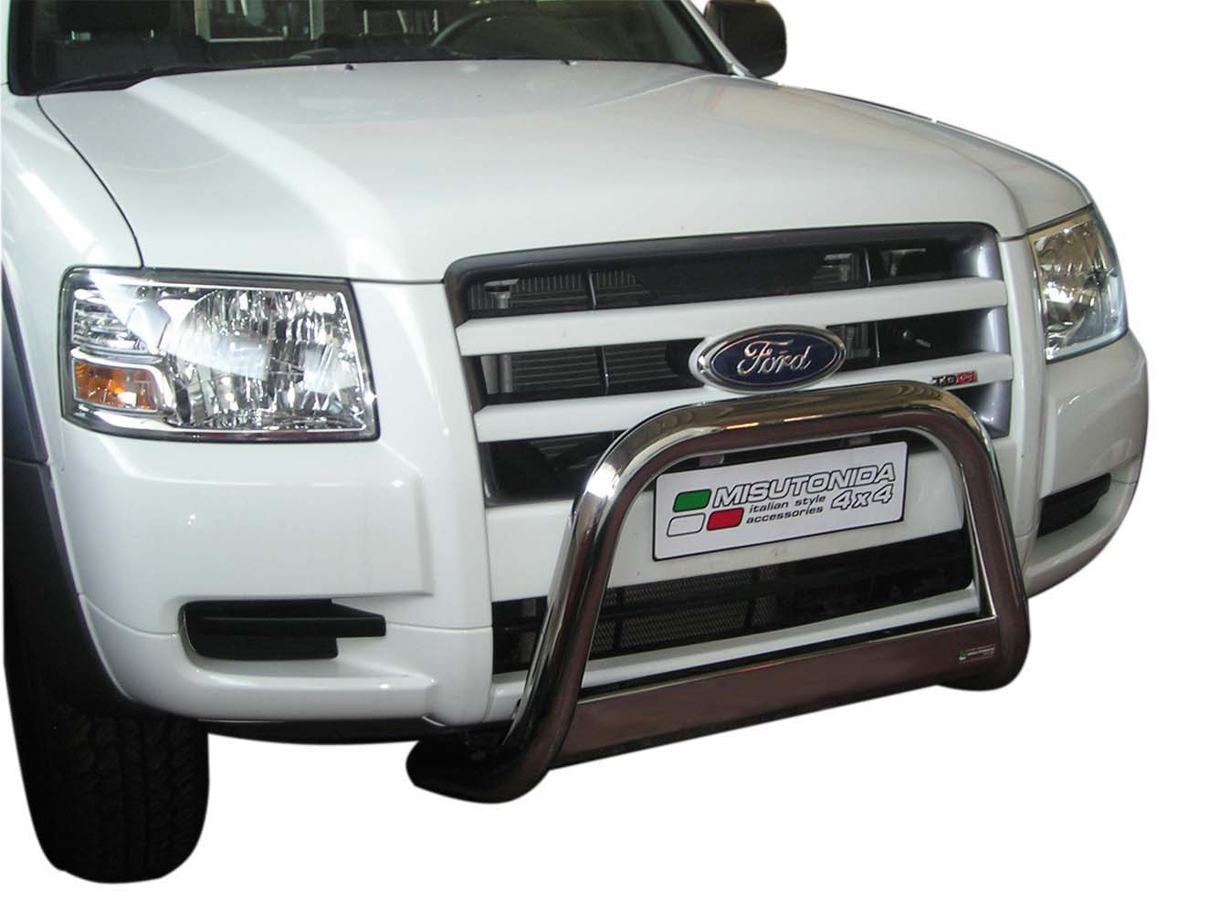 Protezione Anteriore Medium Bar Inox Ø63 Ford Ranger 2006/2009 Ce