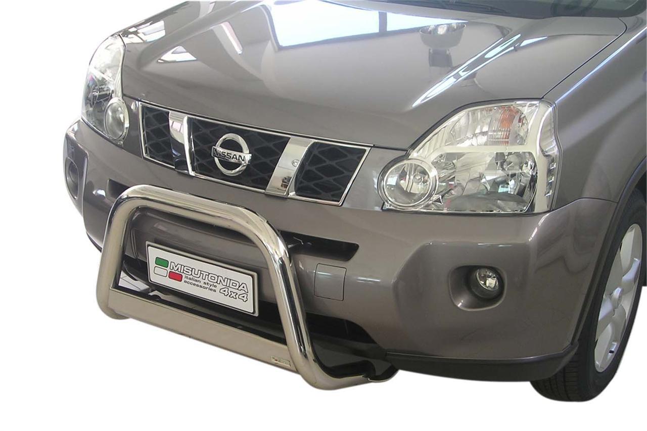 Protezione Anteriore Medium Bar Inox Ø63 Nissan Xtrail 2007/2010 Ce