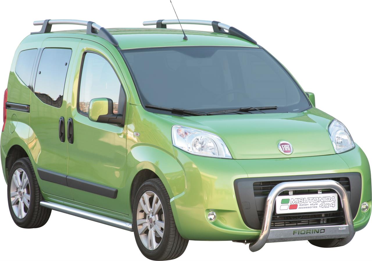 Protezione Anteriore Medium Bar Inox Ø63 Fiat Fiorino 2008+ Ce