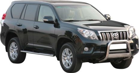 Protezione Anteriore Medium Bar Inox Ø63 Toyota Land Cruiser 150 2009/2013  Ce