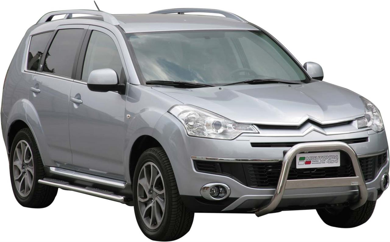 Protezione Anteriore Medium Bar Inox Ø63 Citroen C-Crosser 2008+ Ce