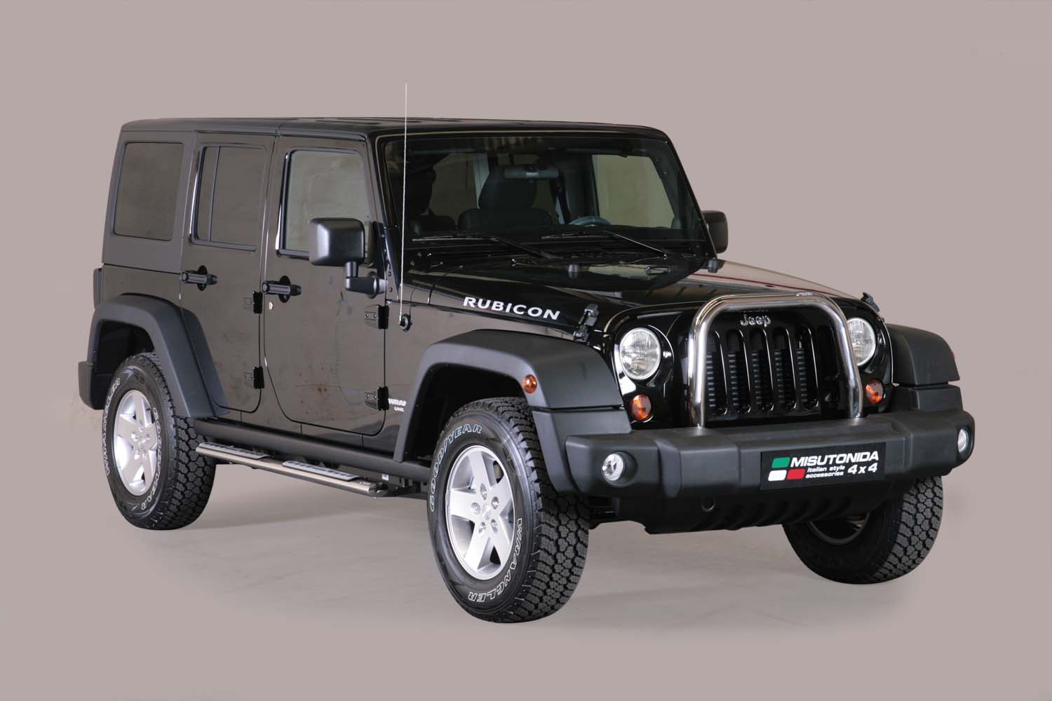 Protezione Anteriore Medium Bar Inox Ø63 Jeep Wrangler 2012+  Ce