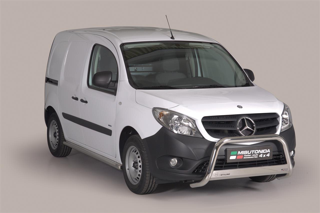 Protezione Anteriore Medium Bar Inox Ø63 Mercedes Citan 2012+  Ce