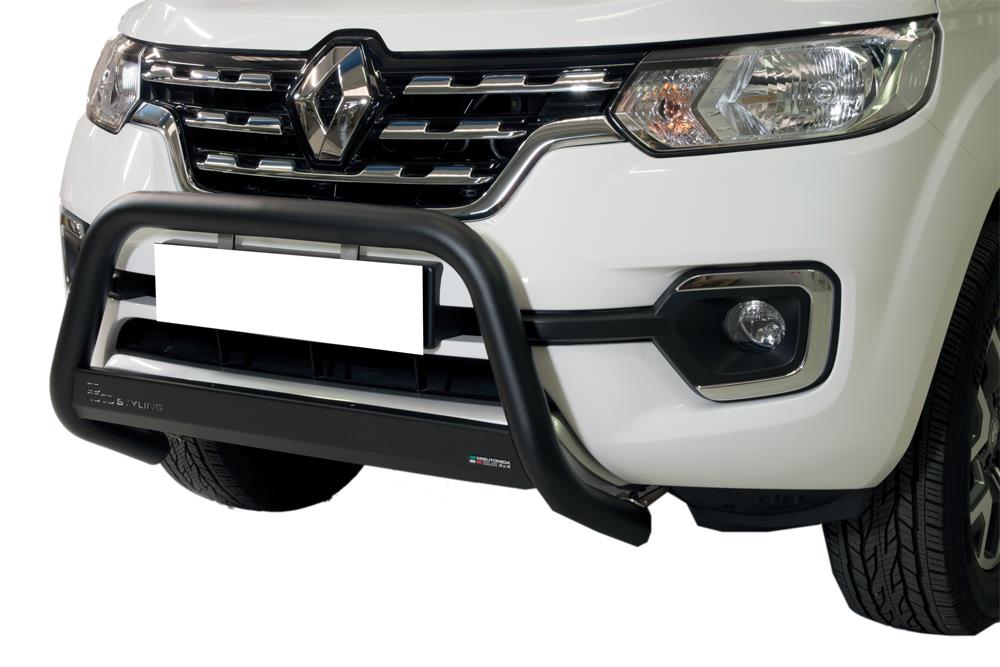 Protezione Anteriore Medium Bar Nero Ø63 Renault Alaskan 2018/2020  Ce