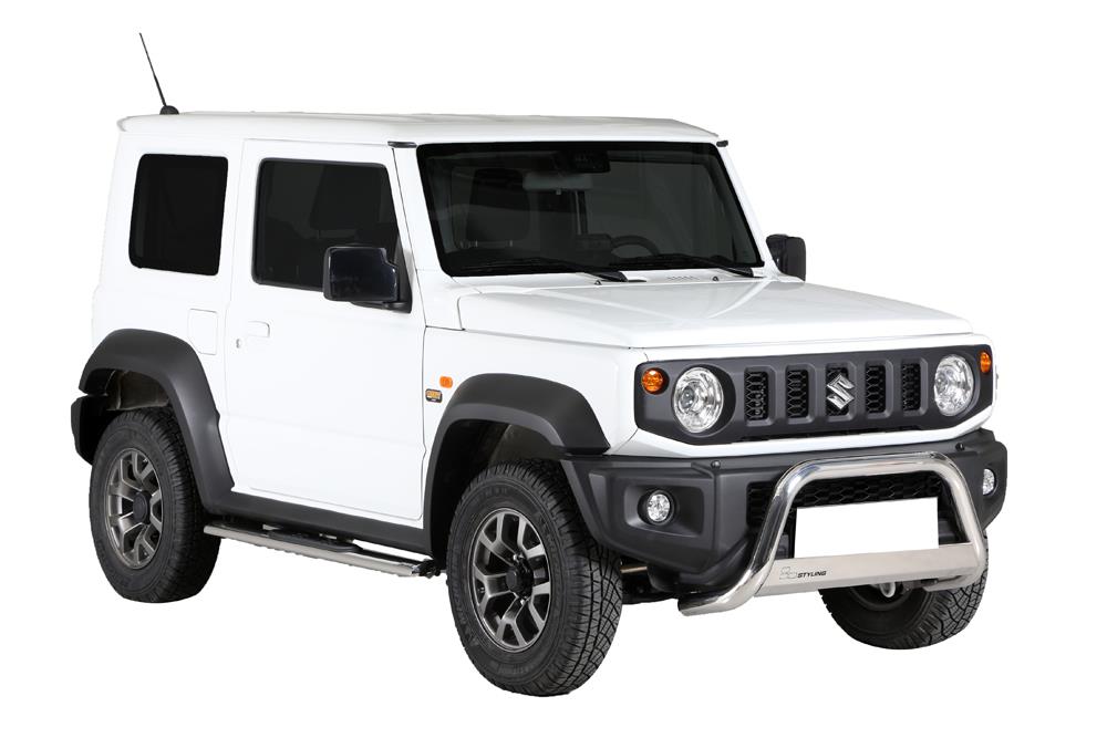 Protezione Anteriore Medium Bar Inox Ø63 Suzuki Jimny 2018+ Ce