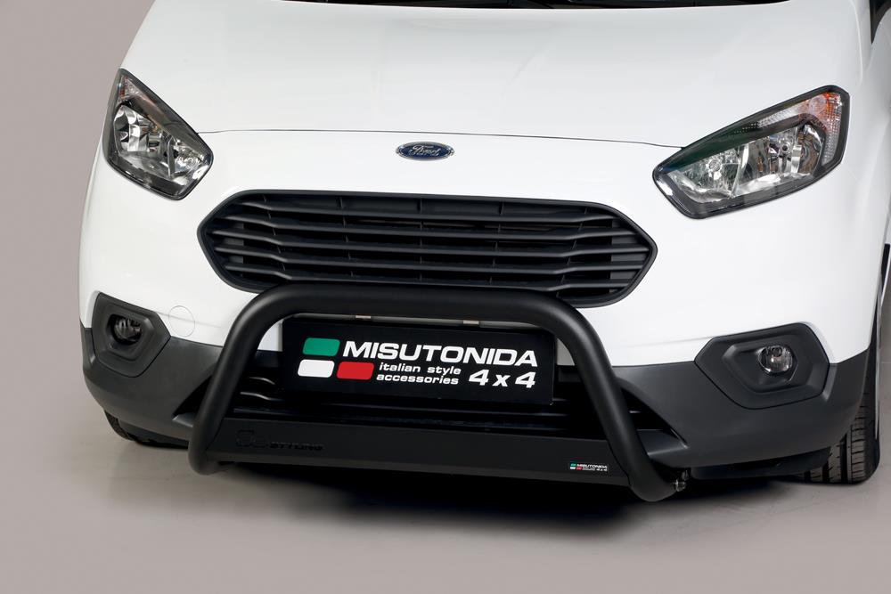 Protezione Anteriore Medium Bar Nero Ø63 Ford Transit Courier 2018+ Ce