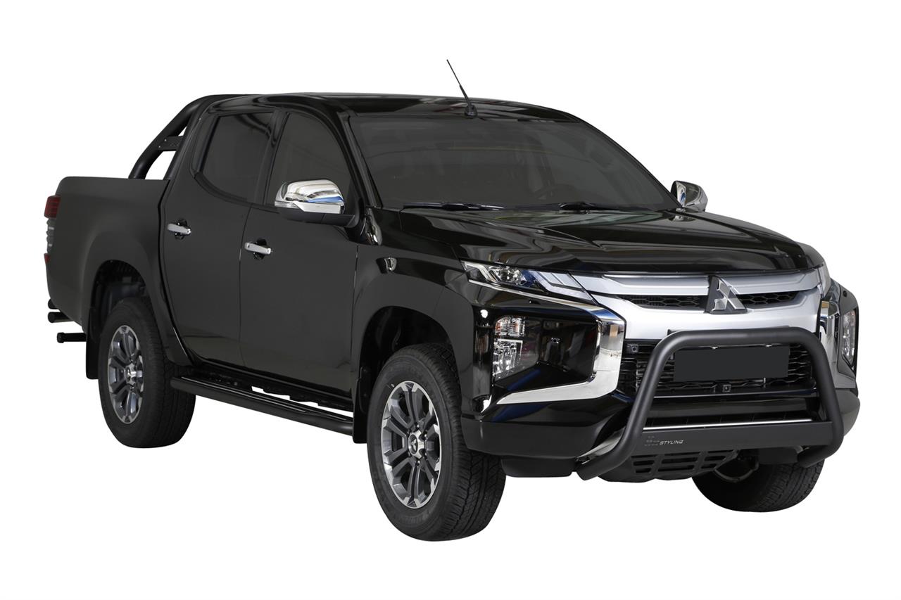 Protezione Anteriore Medium Bar Nero Ø63 Mitsubishi L200 2019+ Ce