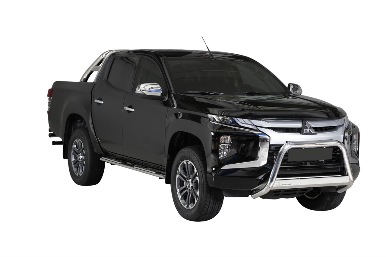 Protezione Anteriore Medium Bar Inox Ø63 Mitsubishi L200 2019+ Ce