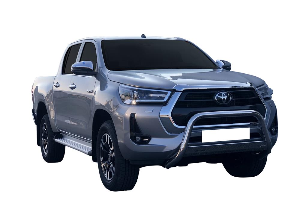 Protezione Anteriore Medium Bar Inox Ø63 Toyota Hilux 2021+ Ce