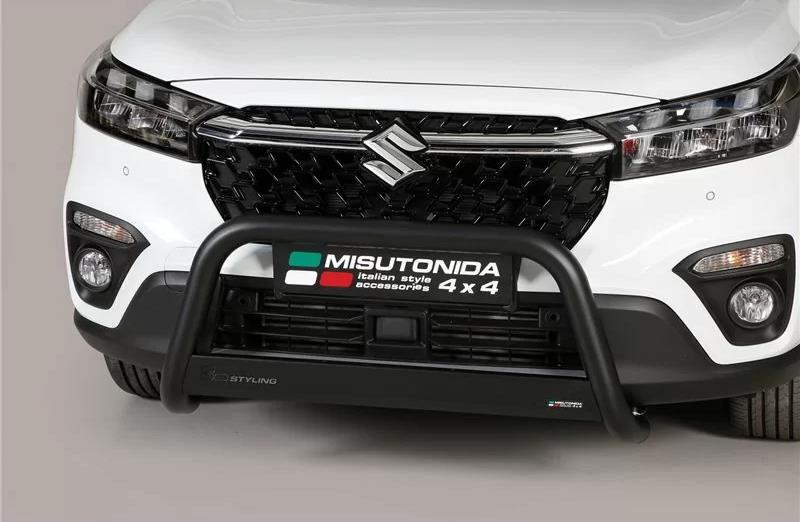 Protezione Anteriore Medium Bar Nero Ø63 Suzuki S-Cross Hybride 2017/2022 Ce