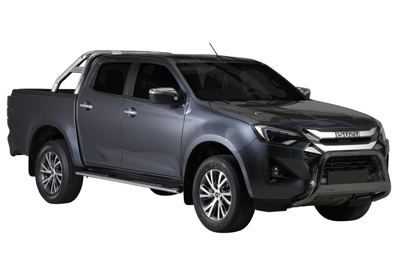 Protezione Anteriore Medium Bar Nero Ø63 Isuzu Dmax 2024+