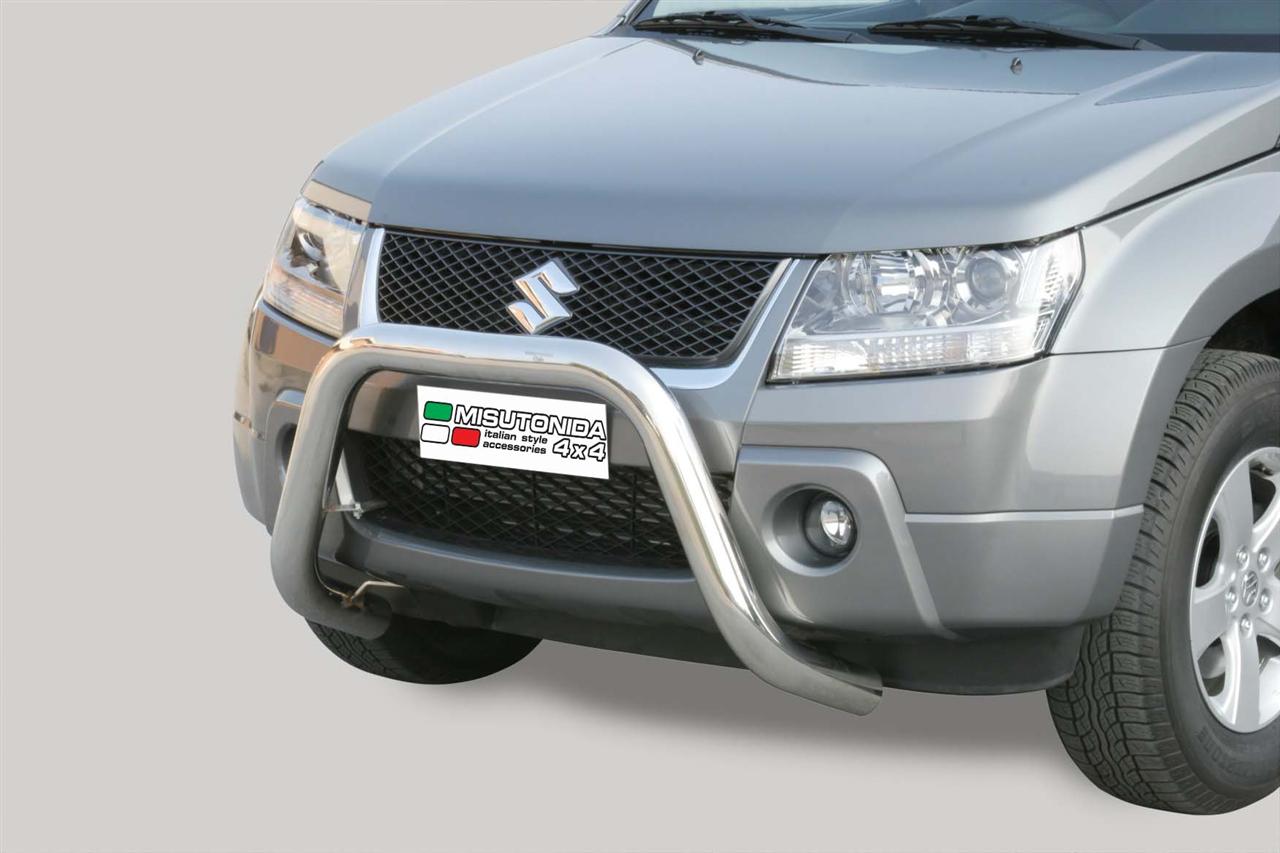 Protezione Anteriore-Super Bar Inox Ø 76 Suzuki Grand Vitara 2005/2009 Ce (Super Bar)