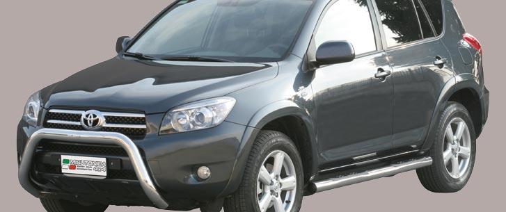 Protezione Anteriore-Super Bar Inox Ø 76 Toyota Rav4 2006/2009 Ce (Super Bar)