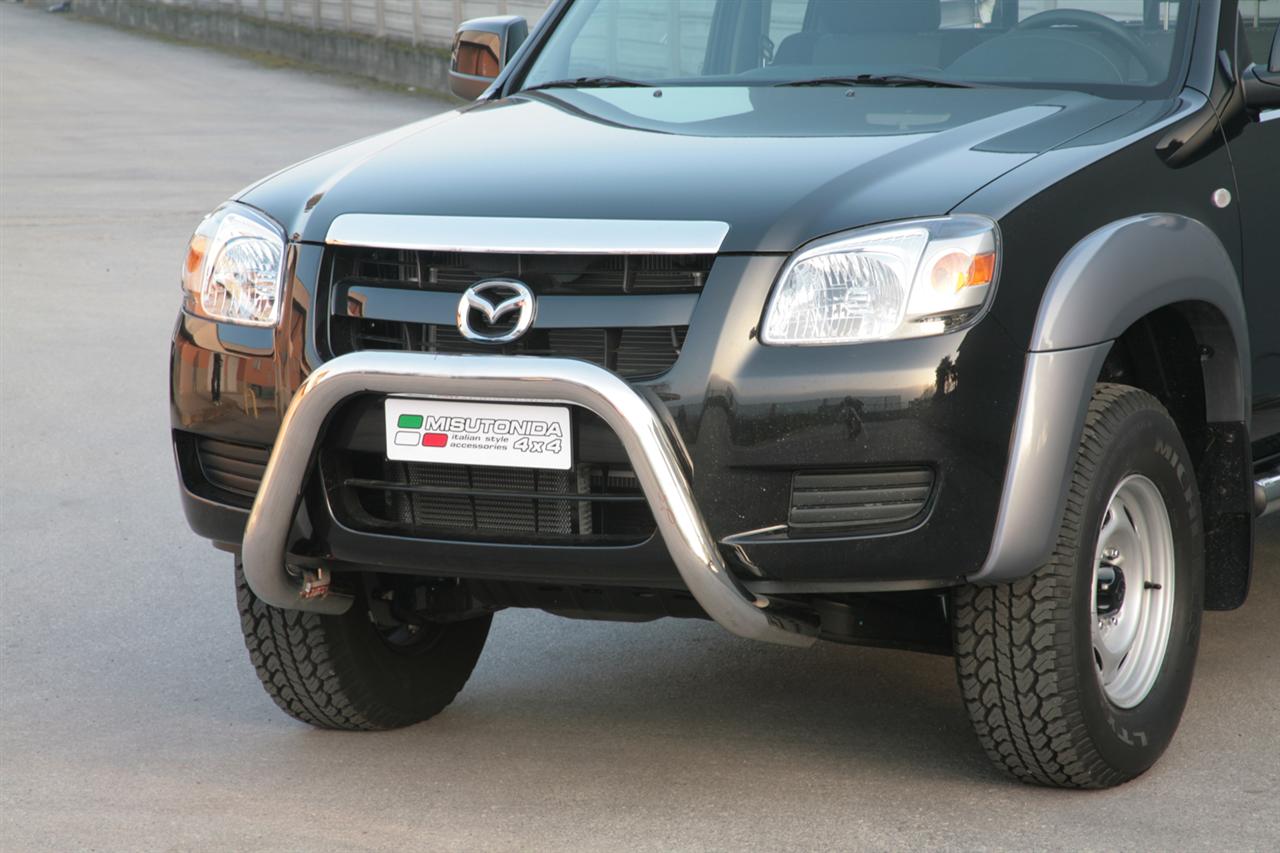 Protezione Anteriore-Super Bar Inox Ø 76 Mazda Bt50 2007/2009 Ce (Super Bar)