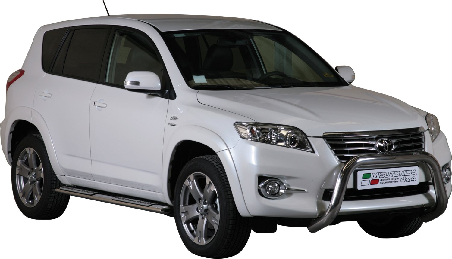 Protezione Anteriore-Super Bar Inox Ø 76 Toyota Rav4 2010/2012 Ce (Super Bar)