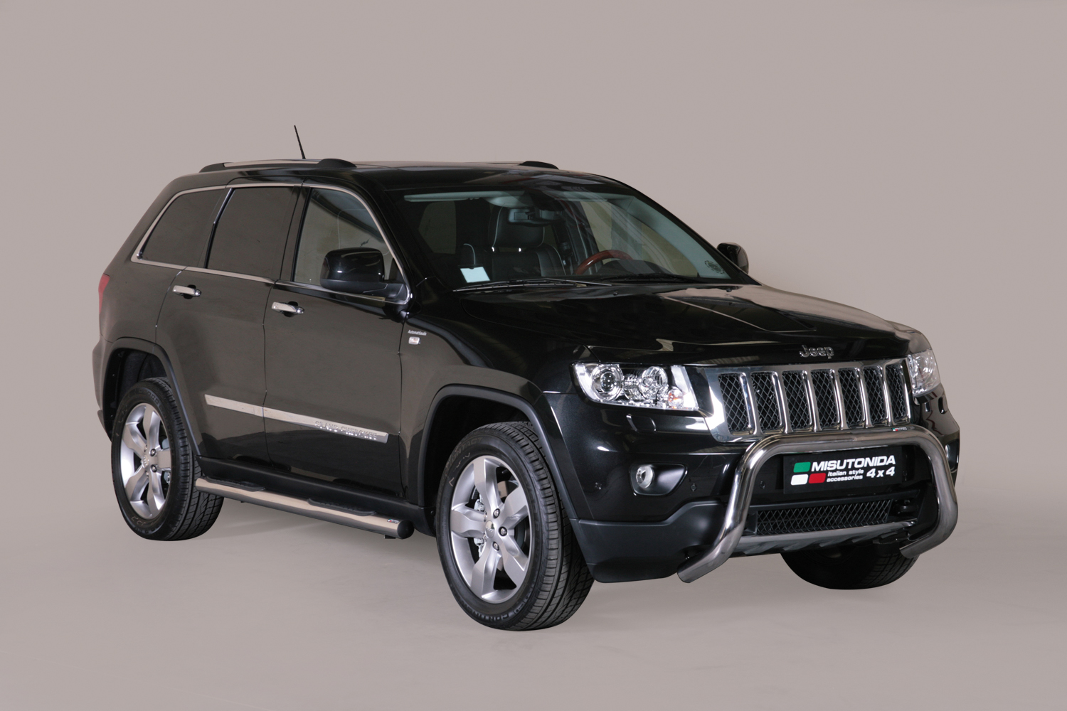 Protezione Anteriore-Super Bar Inox Ø 76 Jeep Grand Cherokee 2011+ Ce (Super Bar)