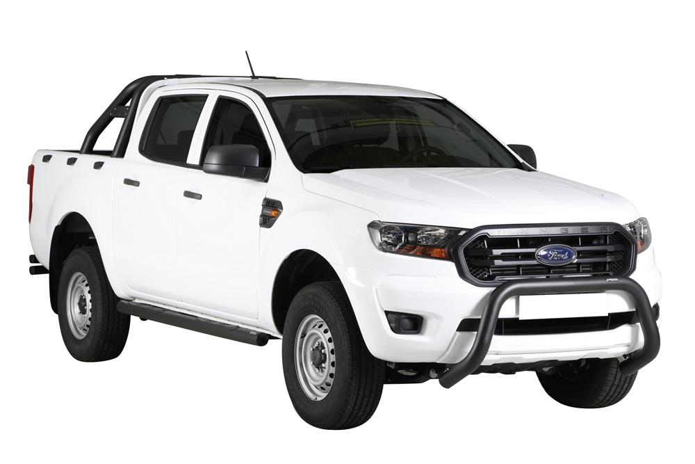 Protezione Anteriore-Super Bar Nero Ø 76 Ford Ranger 2012/2022 Ce (Super Bar)