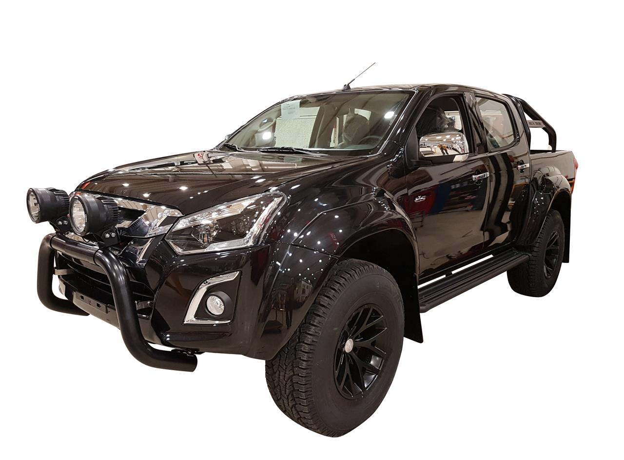 Protezione Anteriore-Super Bar Nero Ø 76 Isuzu Dmax 2012/2020 Ce (Super Bar)