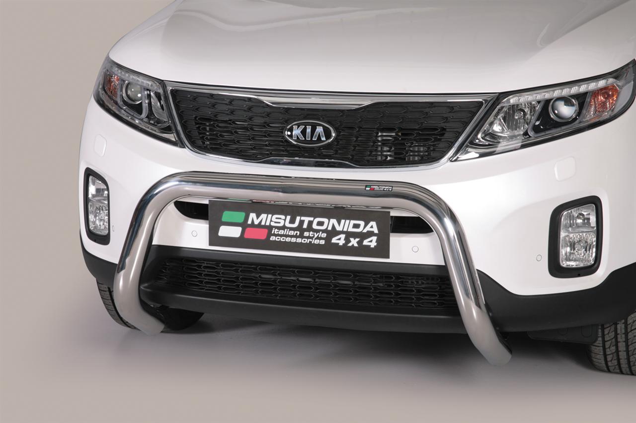 Protezione Anteriore-Super Bar Inox Ø 76 Kia Sorento 2013+ Ce (Super Bar)