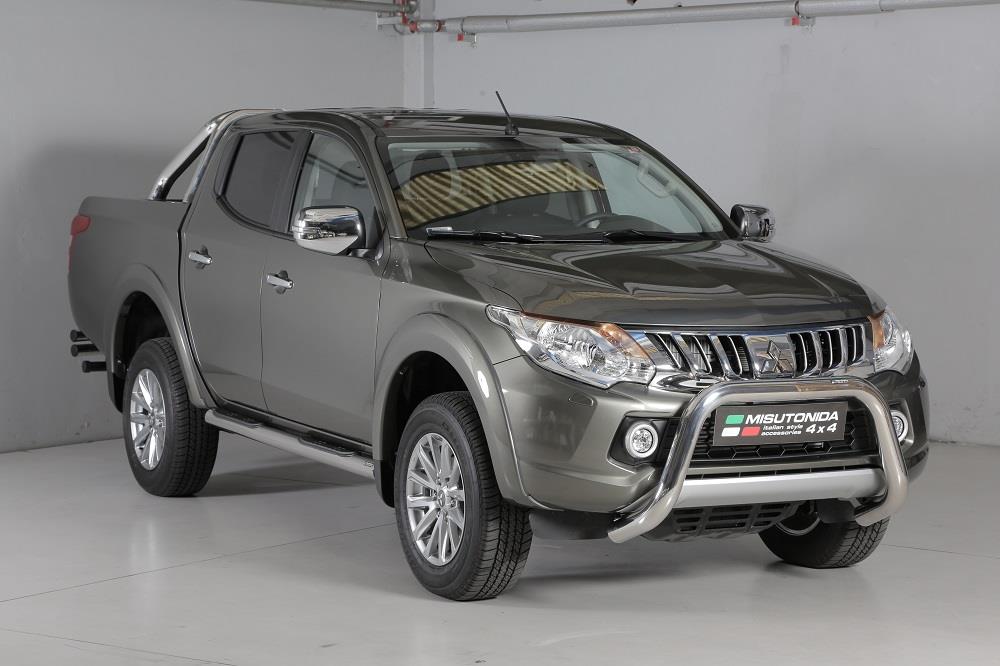 Protezione Anteriore-Super Bar Inox Ø 76 Mitsubishi L200 2016/2019 Ce (Super Bar)