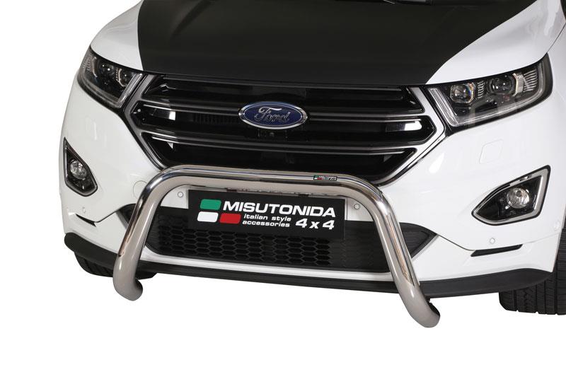 Protezione Anteriore-Super Bar Inox Ø 76 Ford Edge 2016/2019 Ce (Super Bar)