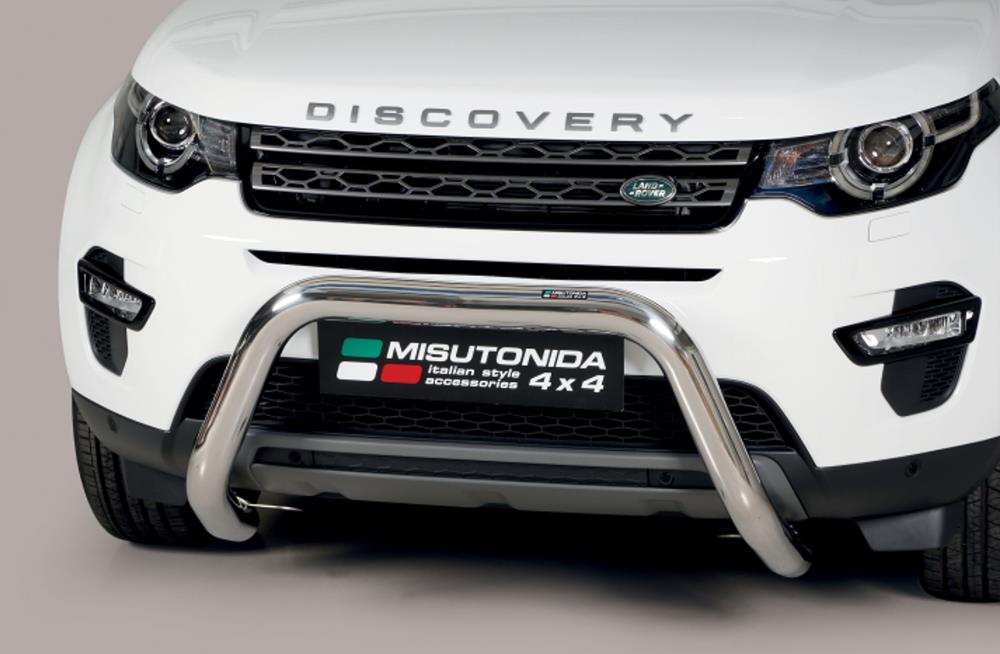 Protezione Anteriore-Super Bar Inox Ø 76 Landrover Discovery Sport 5 2018+ Ce (Super Bar)