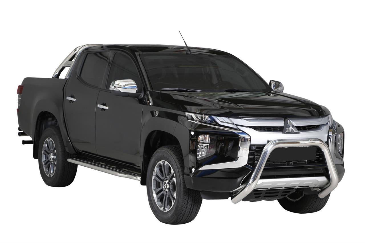 Protezione Anteriore-Super Bar Inox Ø 76 Mitsubishi L200 2019+ Ce (Super Bar)