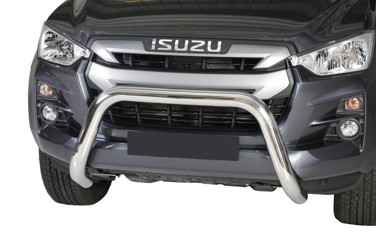 Protezione Anteriore-Super Bar Inox Ø 76 Isuzu Dmax 2020+ Ce (Super Bar)