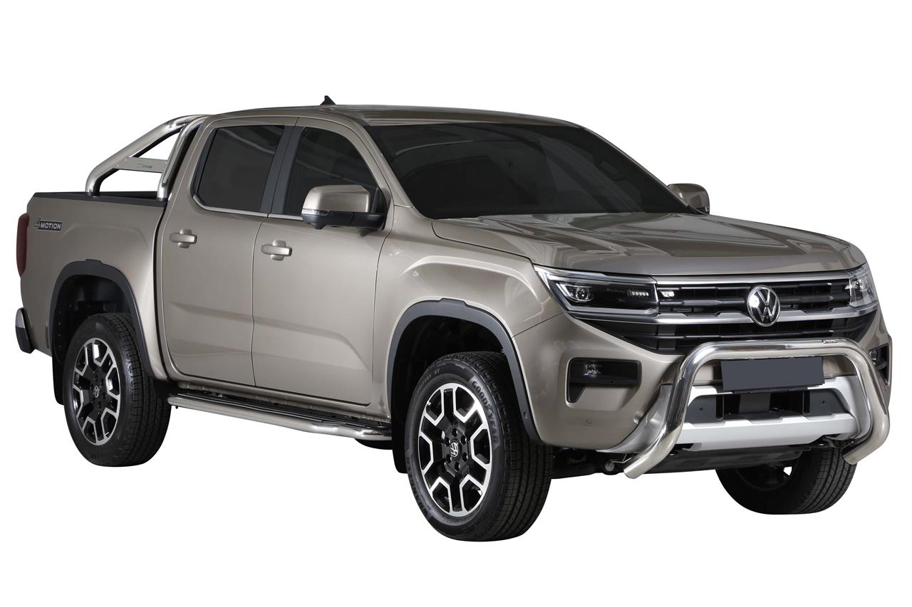 Protezione Anteriore Super Bar Inox Ø 76 Volkswagen Amarok 2023+ Ce (Super Bar)